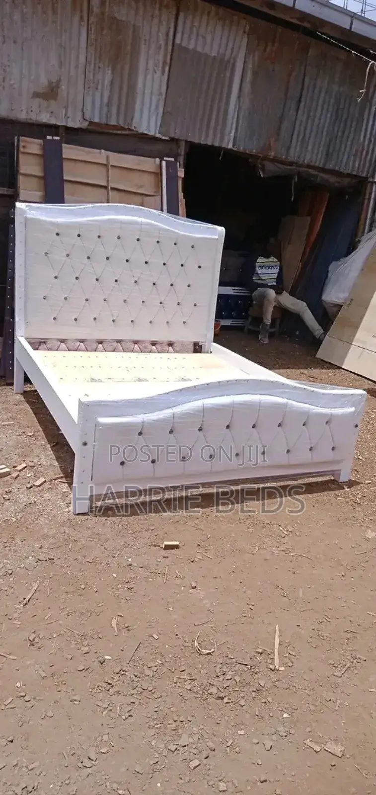 Mountain Bed 5 by 6 (In White )