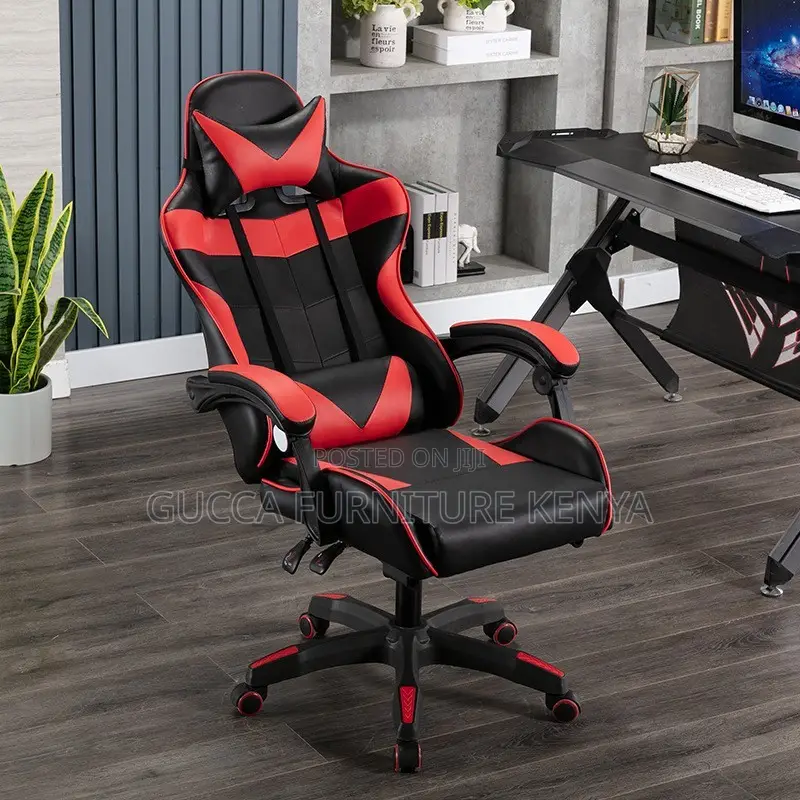 Leather Ergonomic Adjustable Gaming Chair
