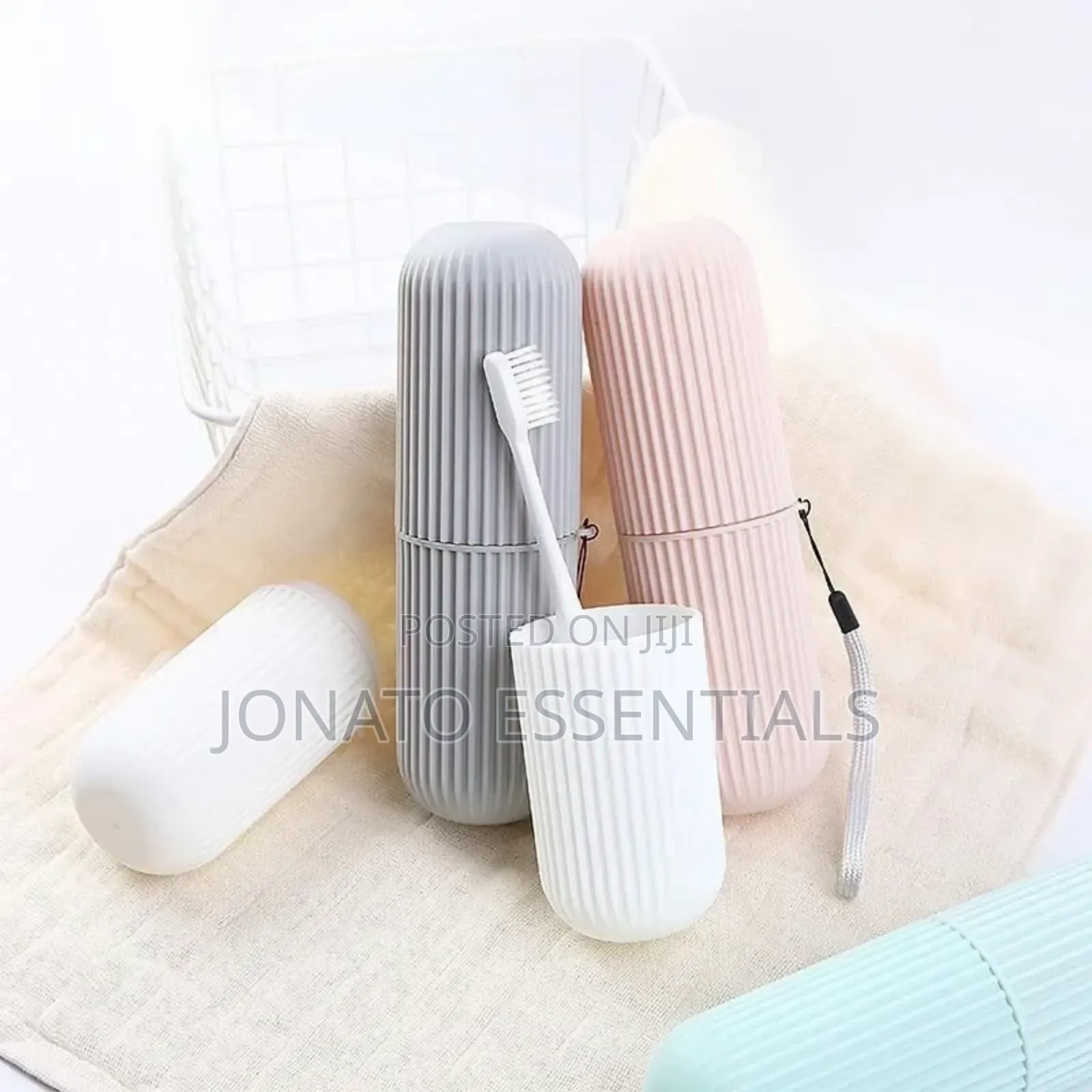 Travel Toothbrush Holder Cup and Portable Storage Case
