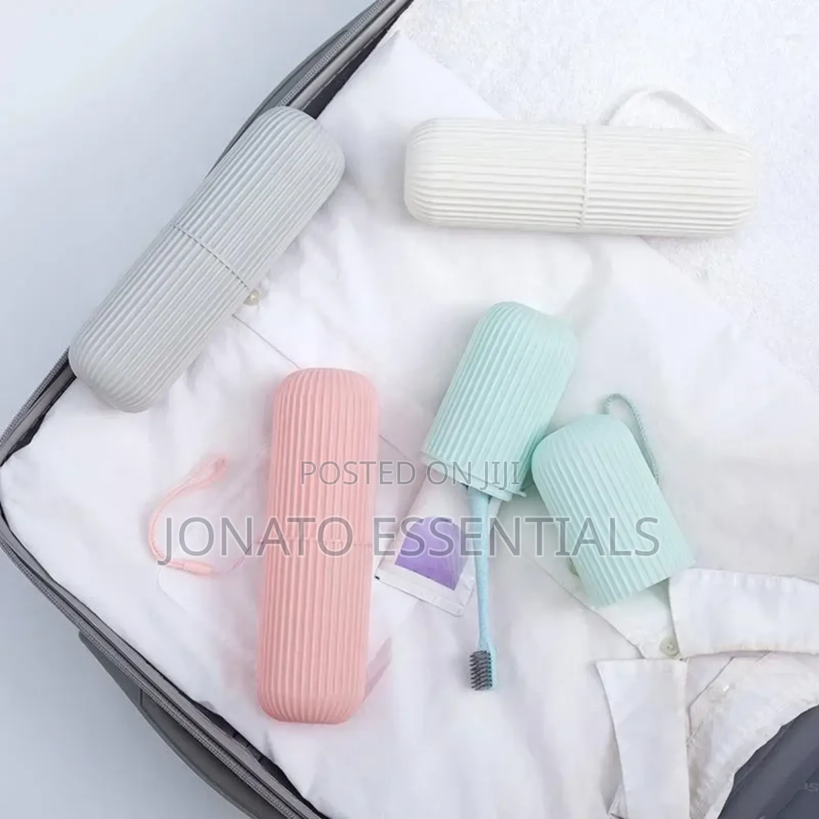 Travel Toothbrush Holder Cup and Portable Storage Case