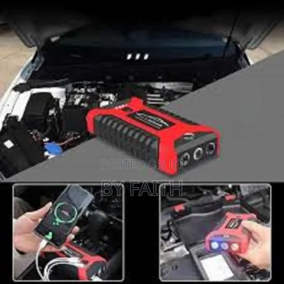 12v 99800mah Heavy Duty Car Jump Starter With Multi Purpose Use