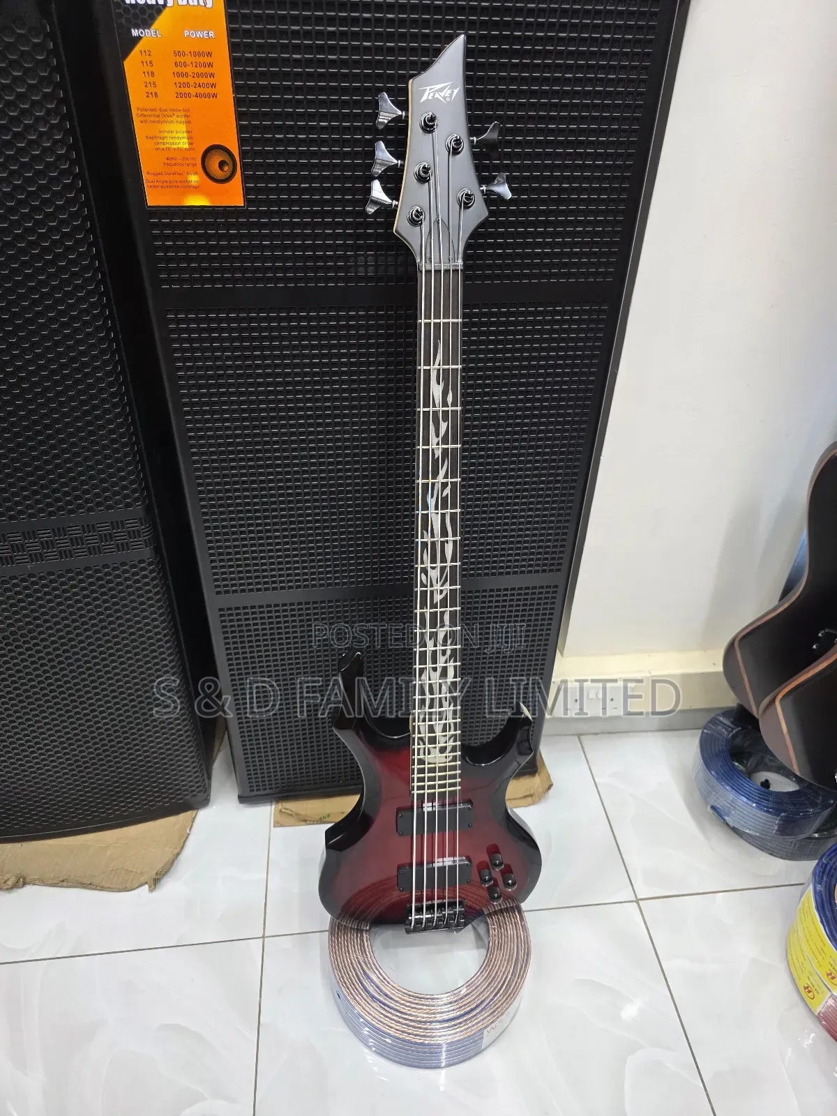 Peavey 5 String Passive Bass Guitar
