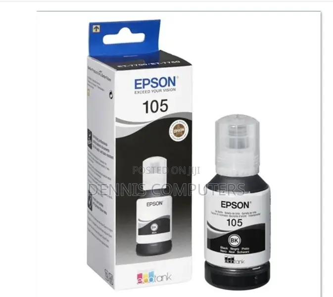 105 Ecotank Ink Bottle Black