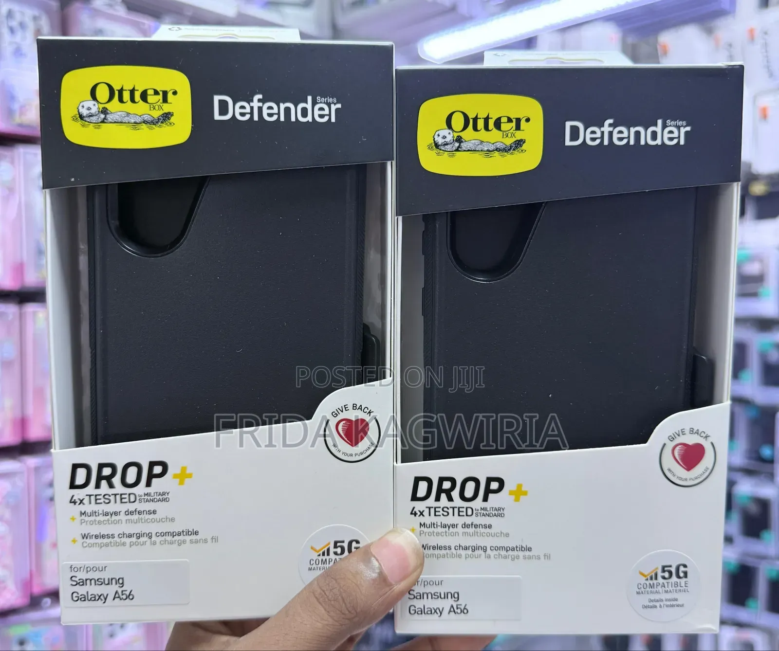 Otterbox Defender Rugged Shockproof Back Cover For Samsung A56