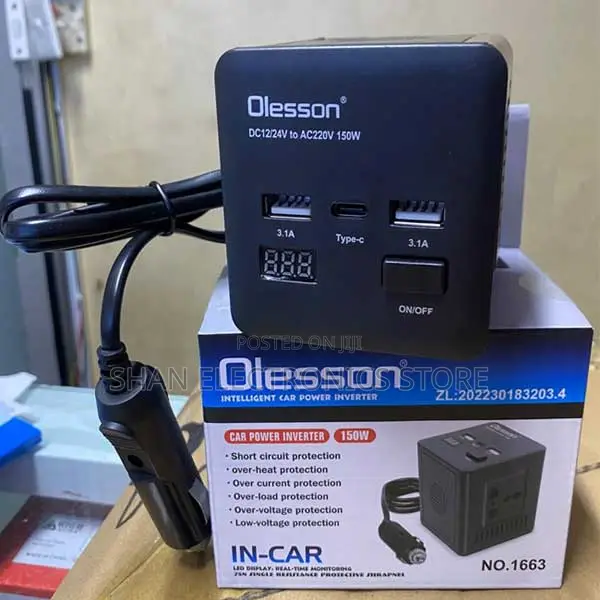 Affordable No. 1662 – 150w Quality Dc 12v to Ac 220v Universal–150w