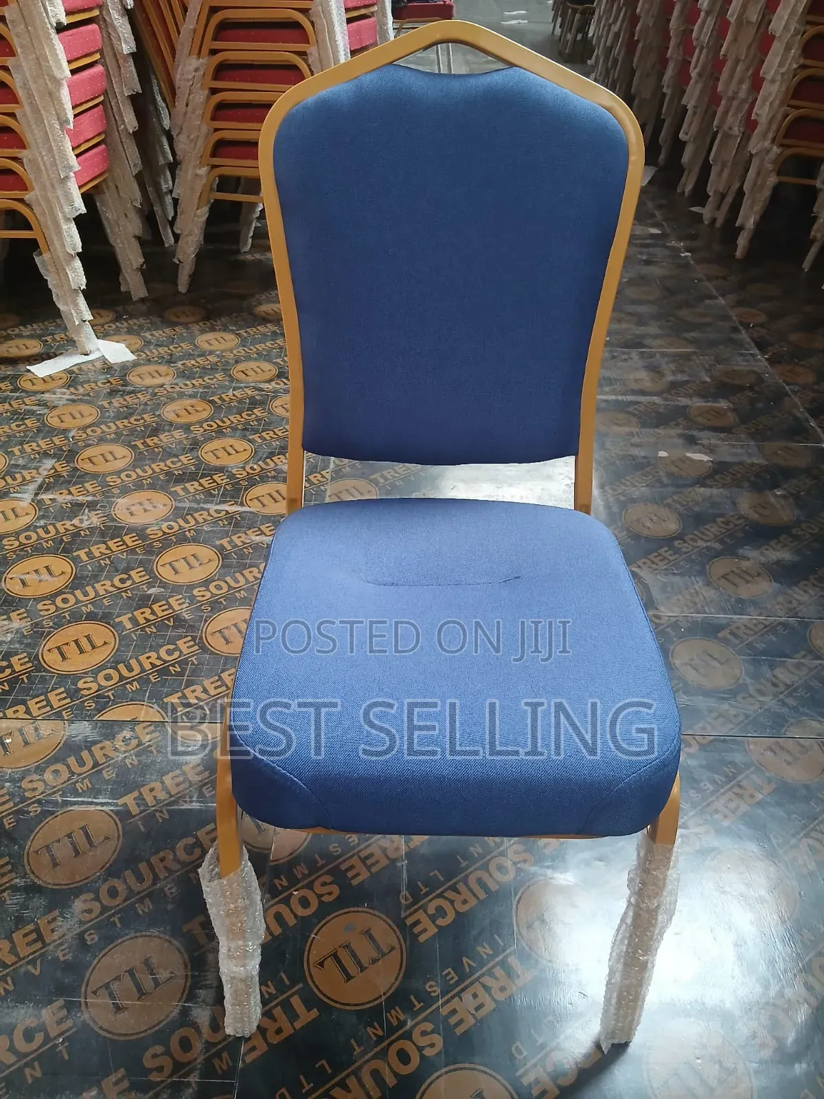 Blue Heavy Duty Banquet Chairs