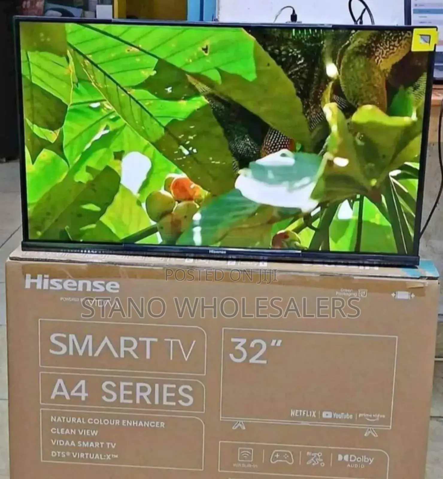 Frameless Hisense A4 Series 32 Inch Smart Tv