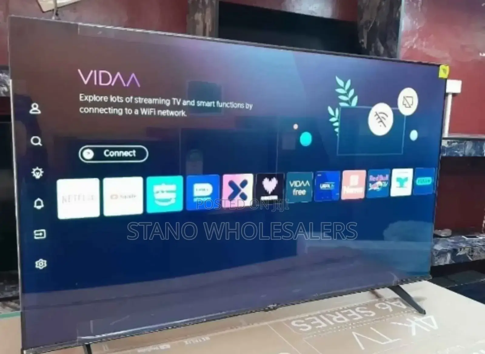 Frameless 4 K 55 Inch Hisense Television