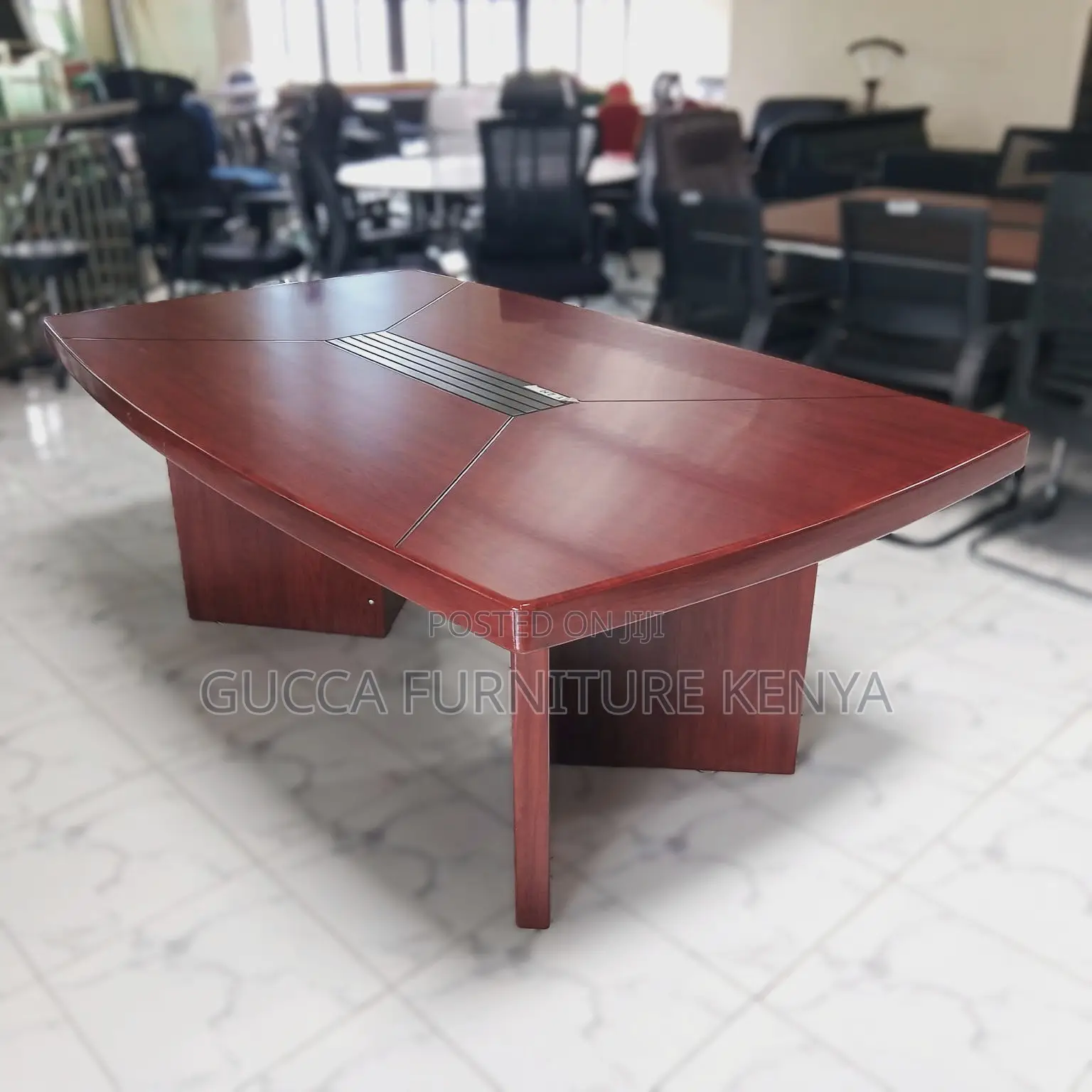 2.4 Meters Mahogany Office Boardroom Table