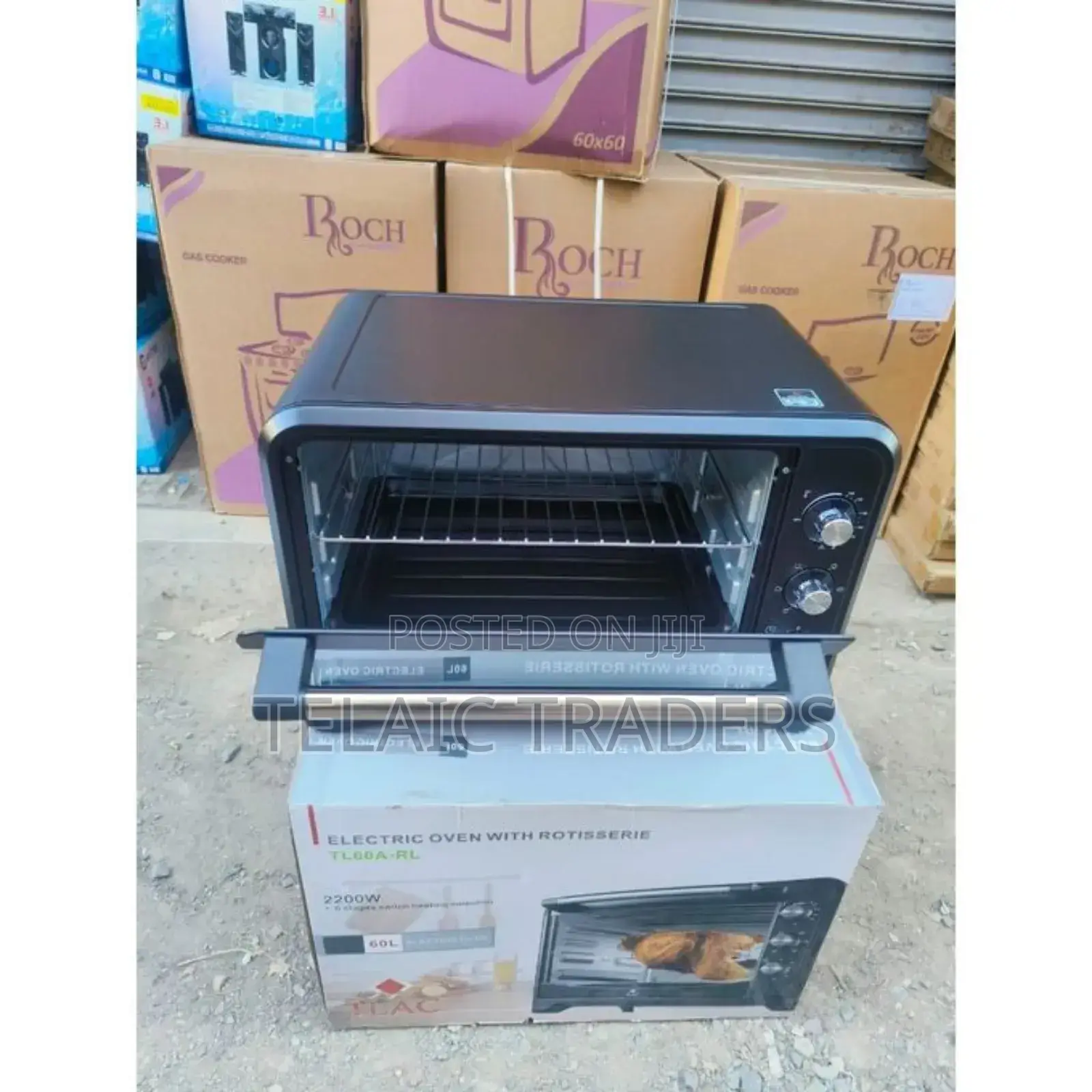 60litres Tlac Electric Oven With Rotisserie
