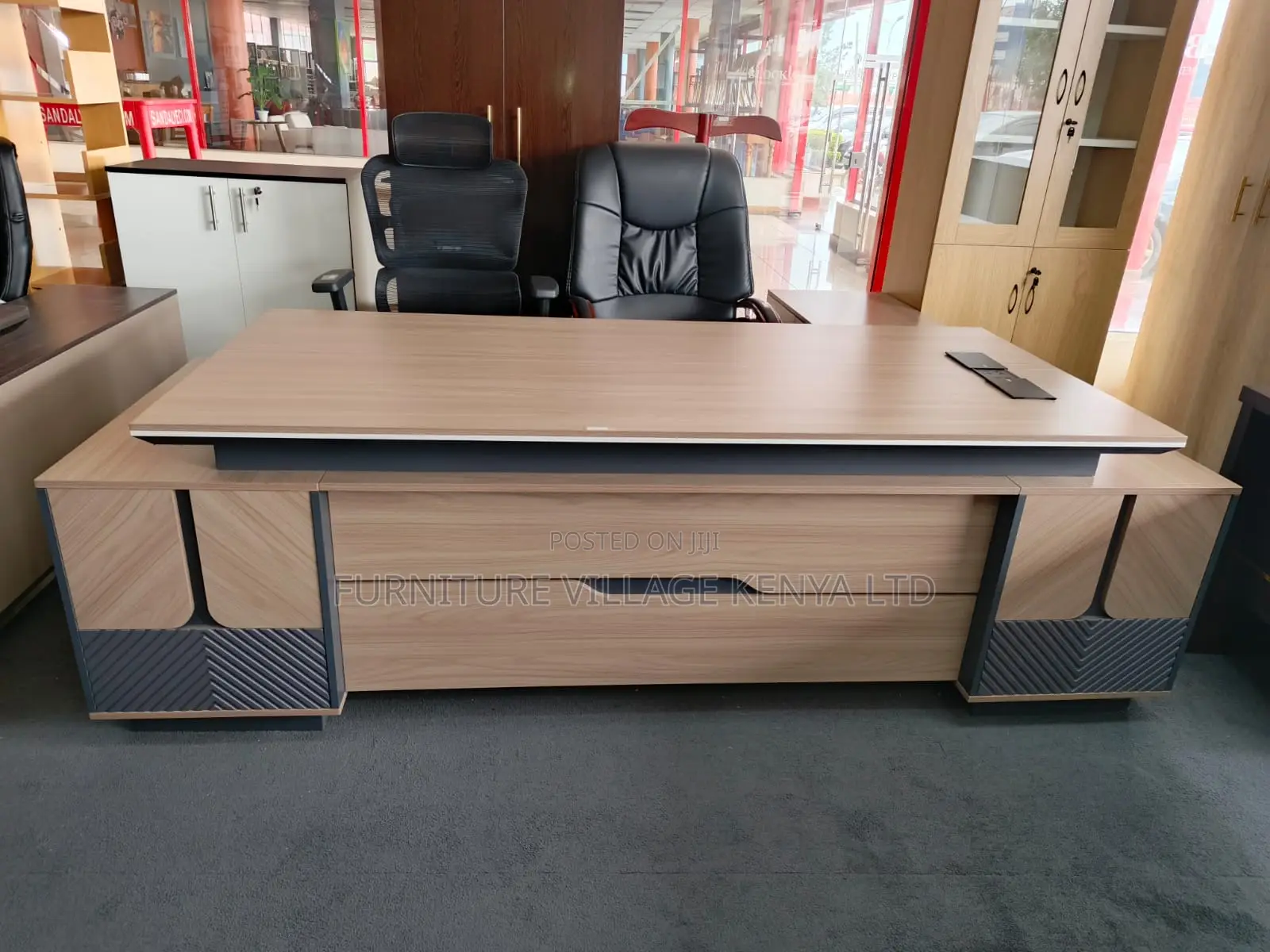 2.4m Modern Executive Desk