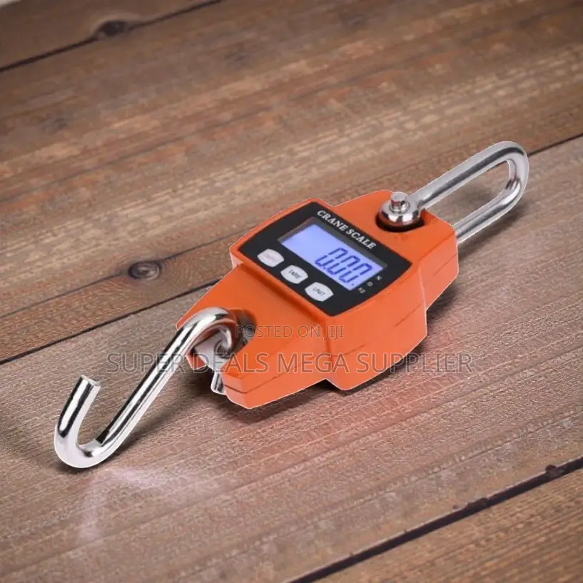 Easy to Use 300kgs Digital Hanging Hook Crane Scale With LCD Display