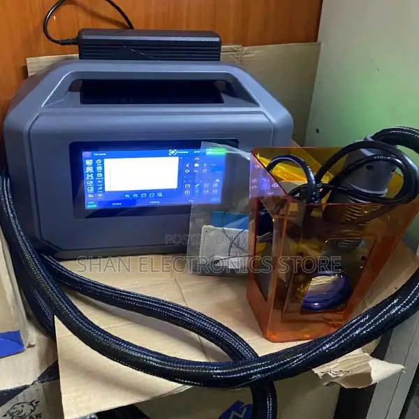 8-Inch Color Touch Screen Wide Range Fiber Laser Engraver 30w Handheld