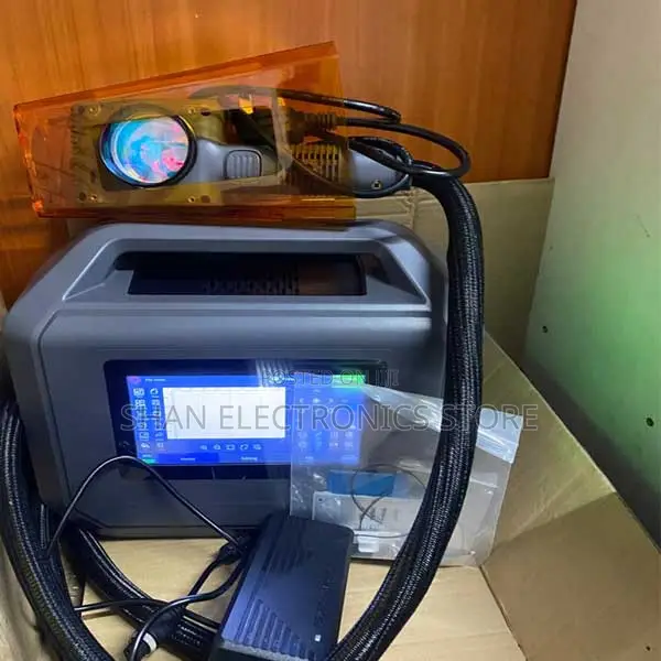 Red-Light High-Performance Touchscreen 30w Fiber Laser Engraver