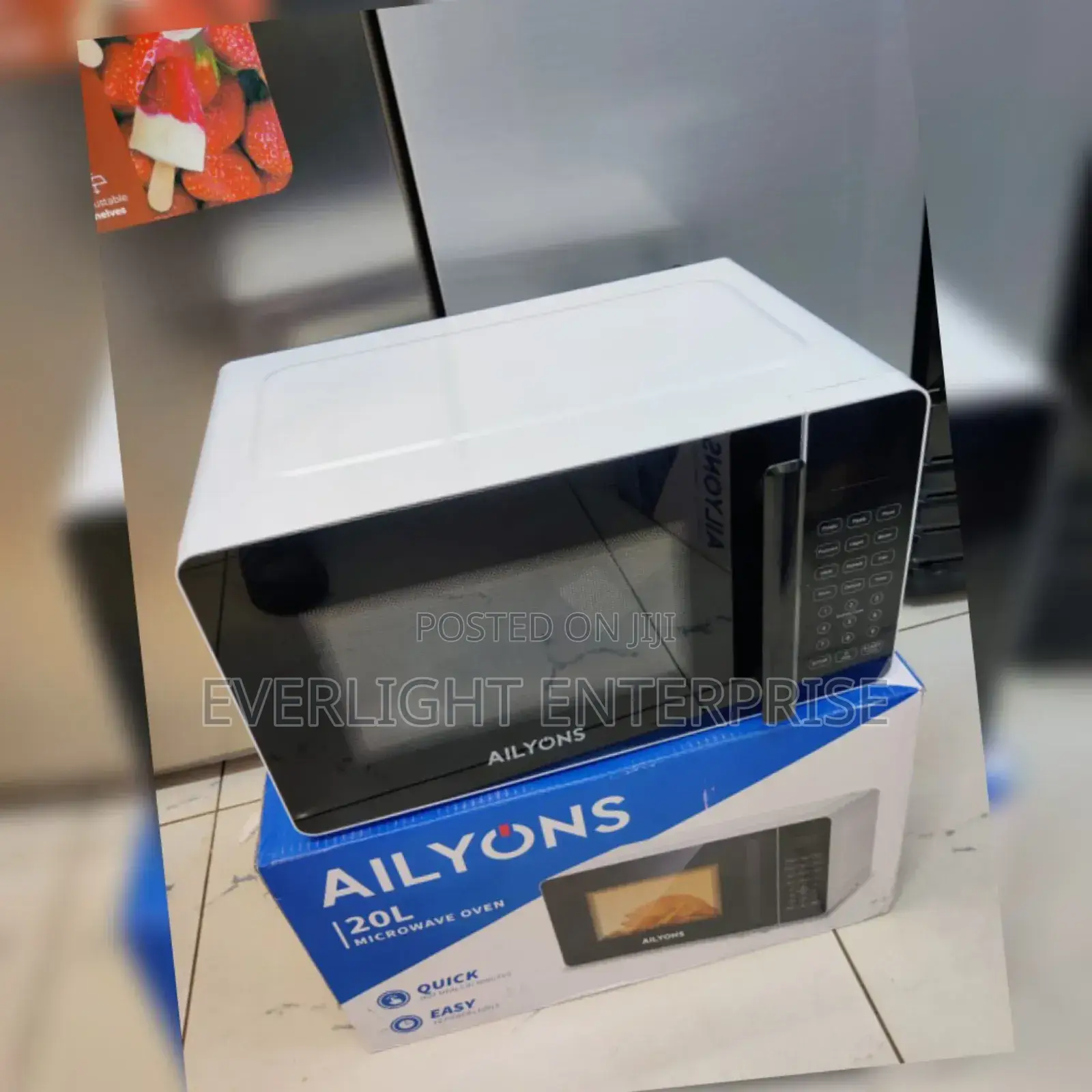 Ailyons Digital Microwave 20l 20px39