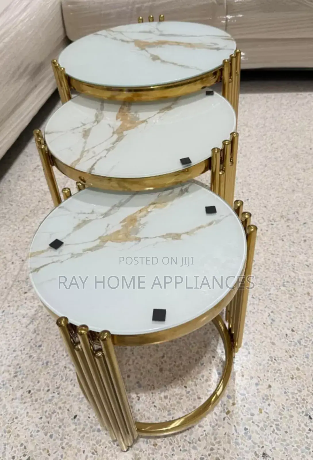 Executive Pure Marble Table 3 in 1
