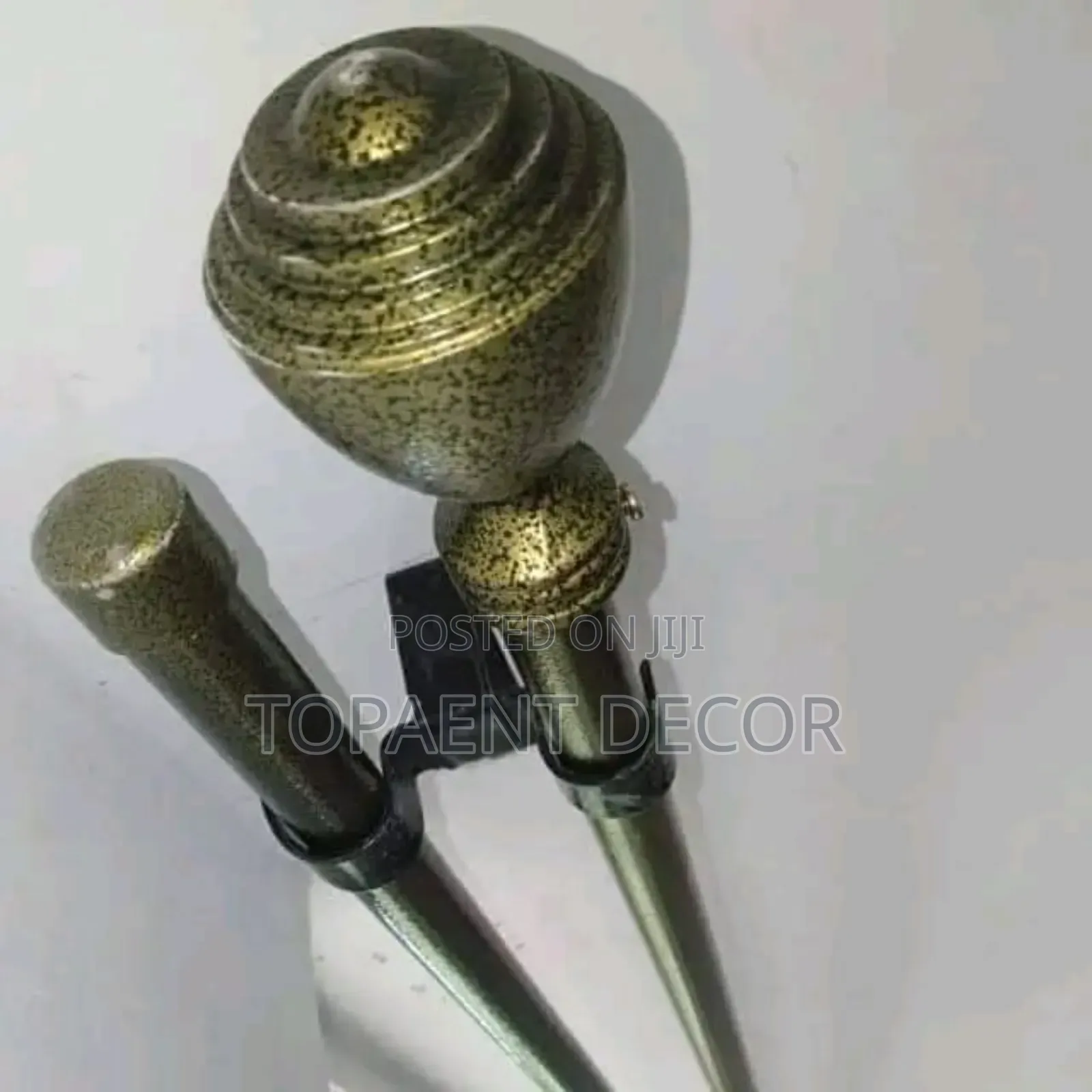Antic Gold ,Easy Installation Powder Coated Curtain Rods
