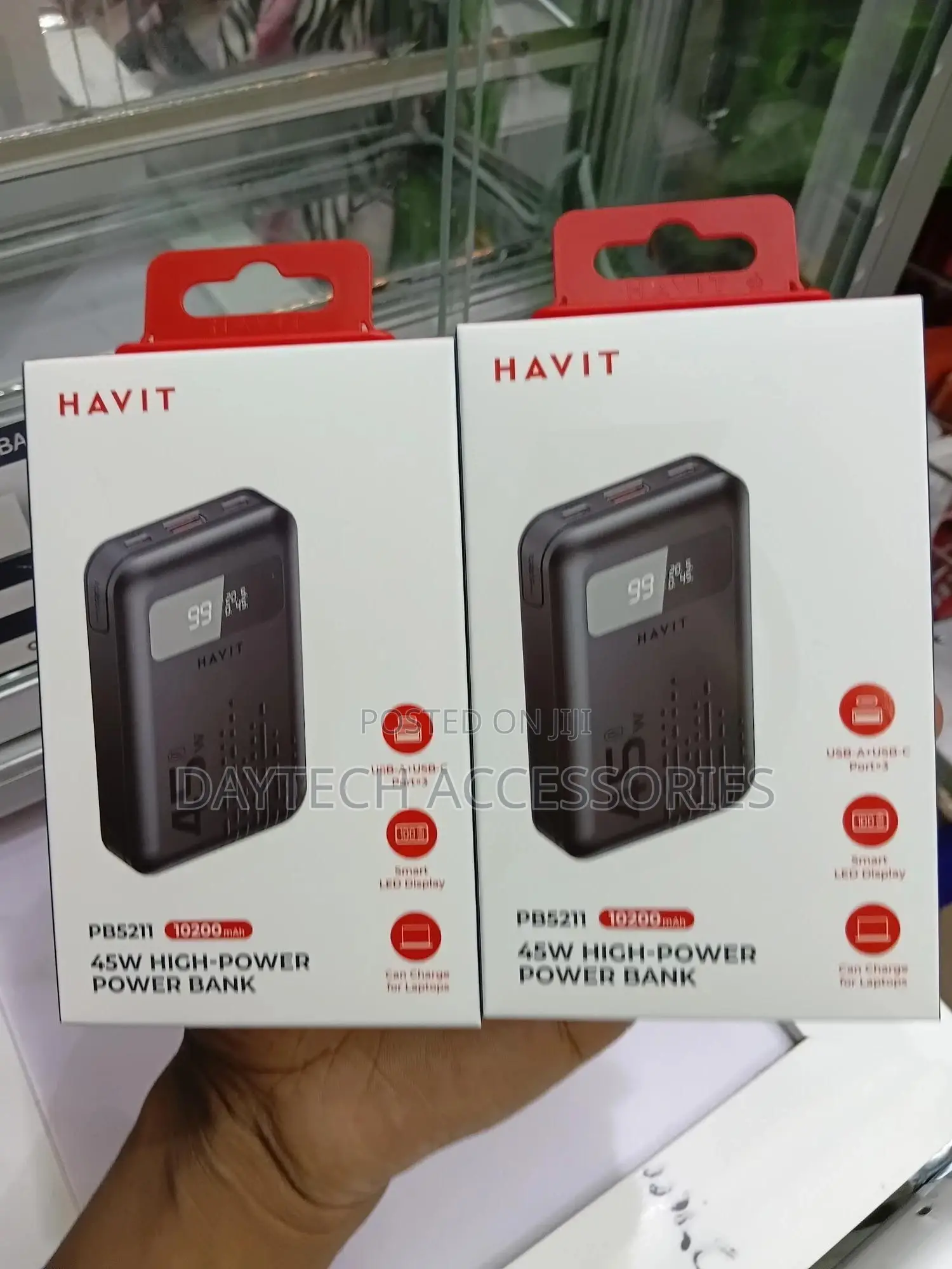 Havit Pb5211 45w Fast Charging Power Bank – 10200mah