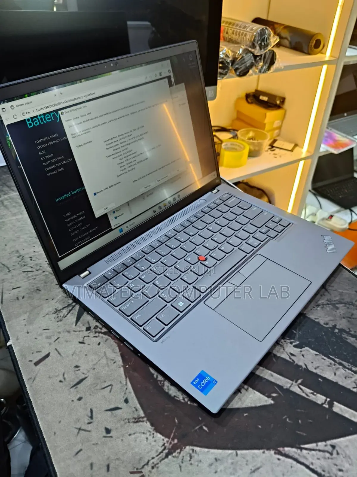 Laptop Lenovo ThinkPad T14 16GB Intel Core I7 SSD 512GB
