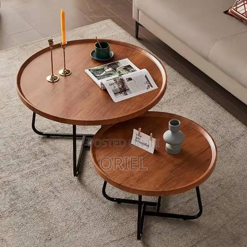 Modern Coffee Table : Elemental Black Geena Coffee Tables