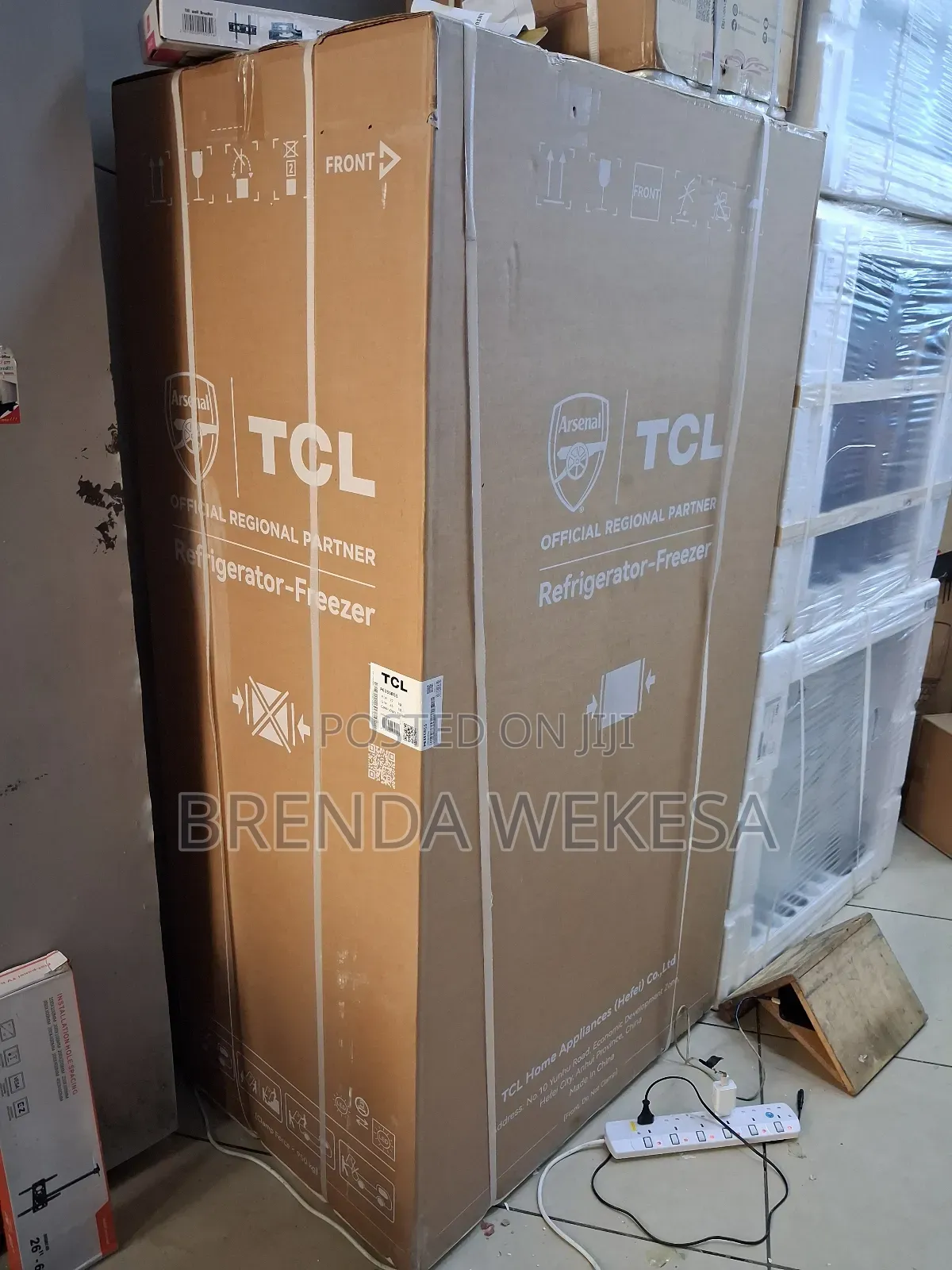 TCL 505 Liters P635sbss Frost Free Side by Side Fridge