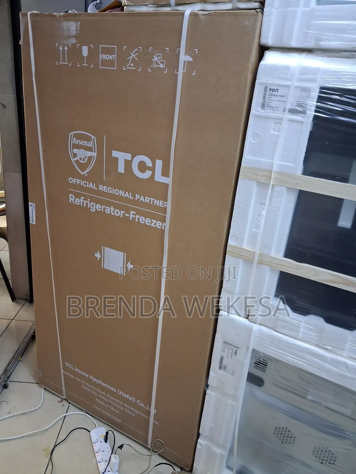 TCL 505 Liters P635sbss Frost Free Side by Side Fridge