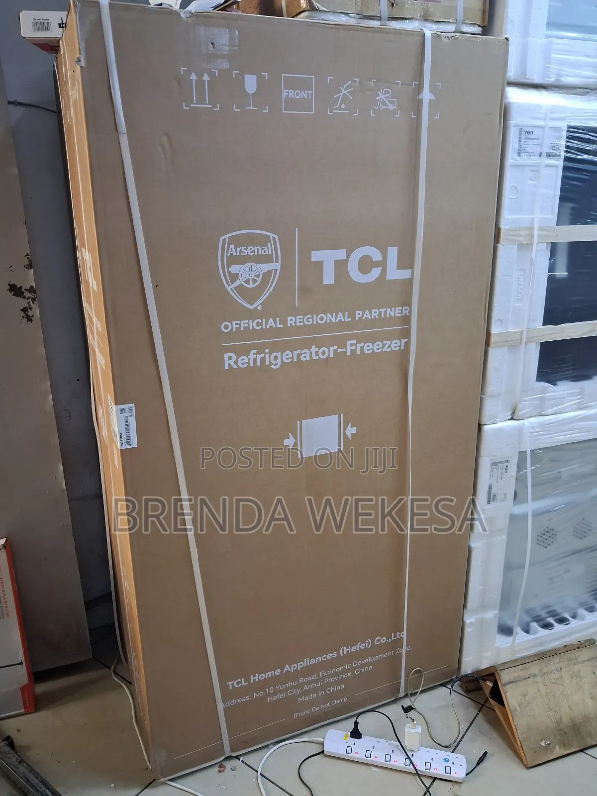 TCL 505 Liters P635sbss Frost Free Side by Side Fridge