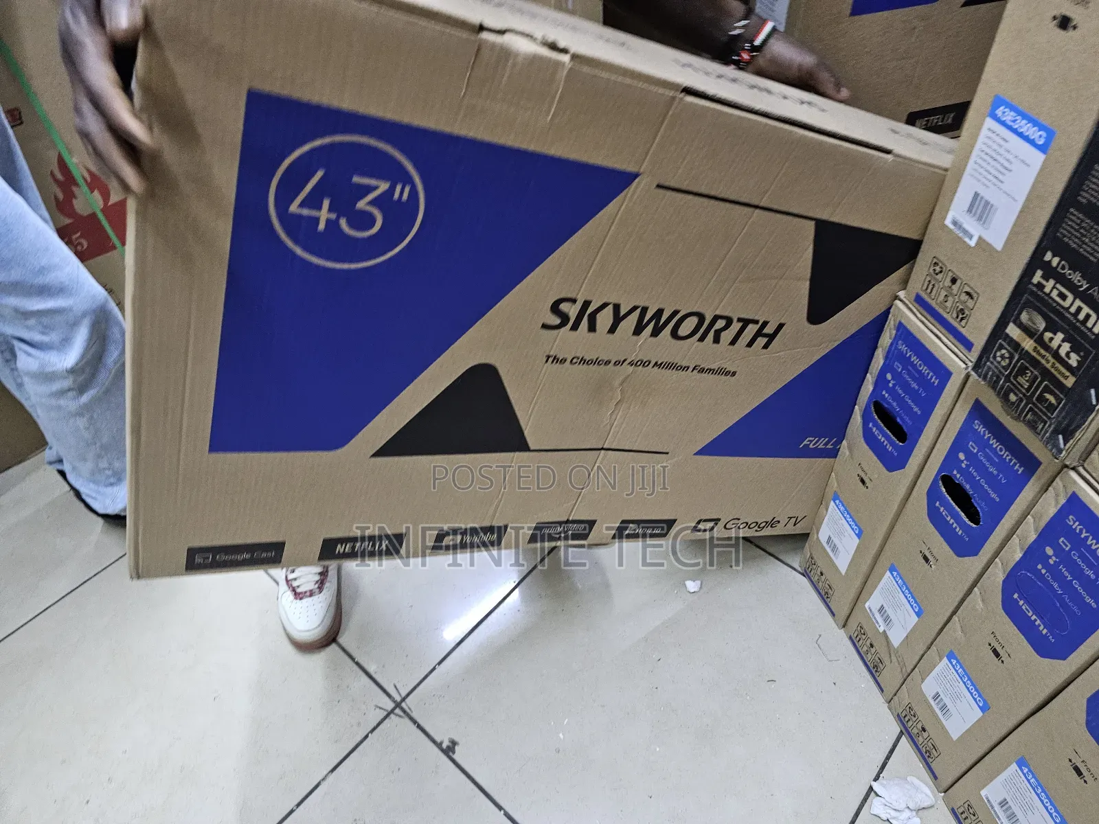 Skyworth 43” Smart Android 4k Tv