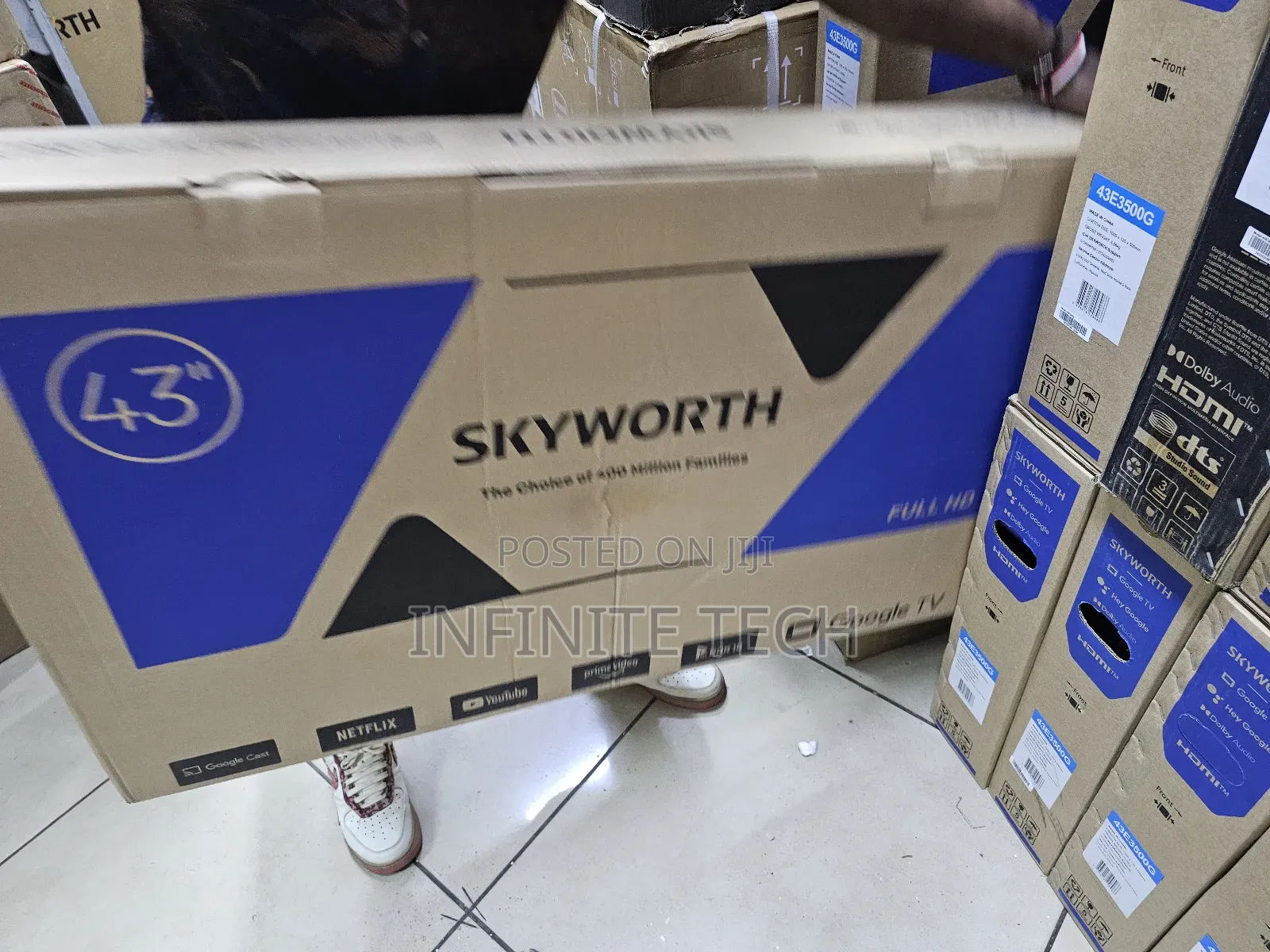 Skyworth 43” Smart Android 4k Tv