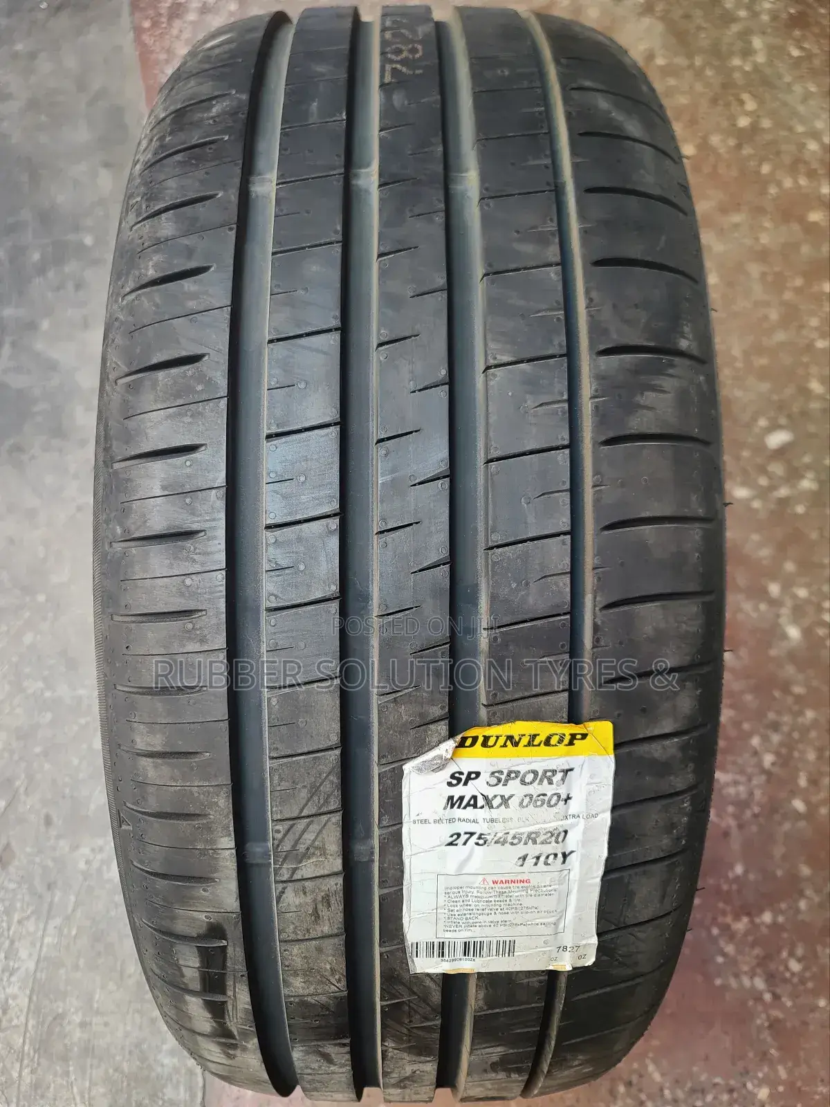 275 /45 R20 Dunlop Tyres 110y Sp Support Made Japan