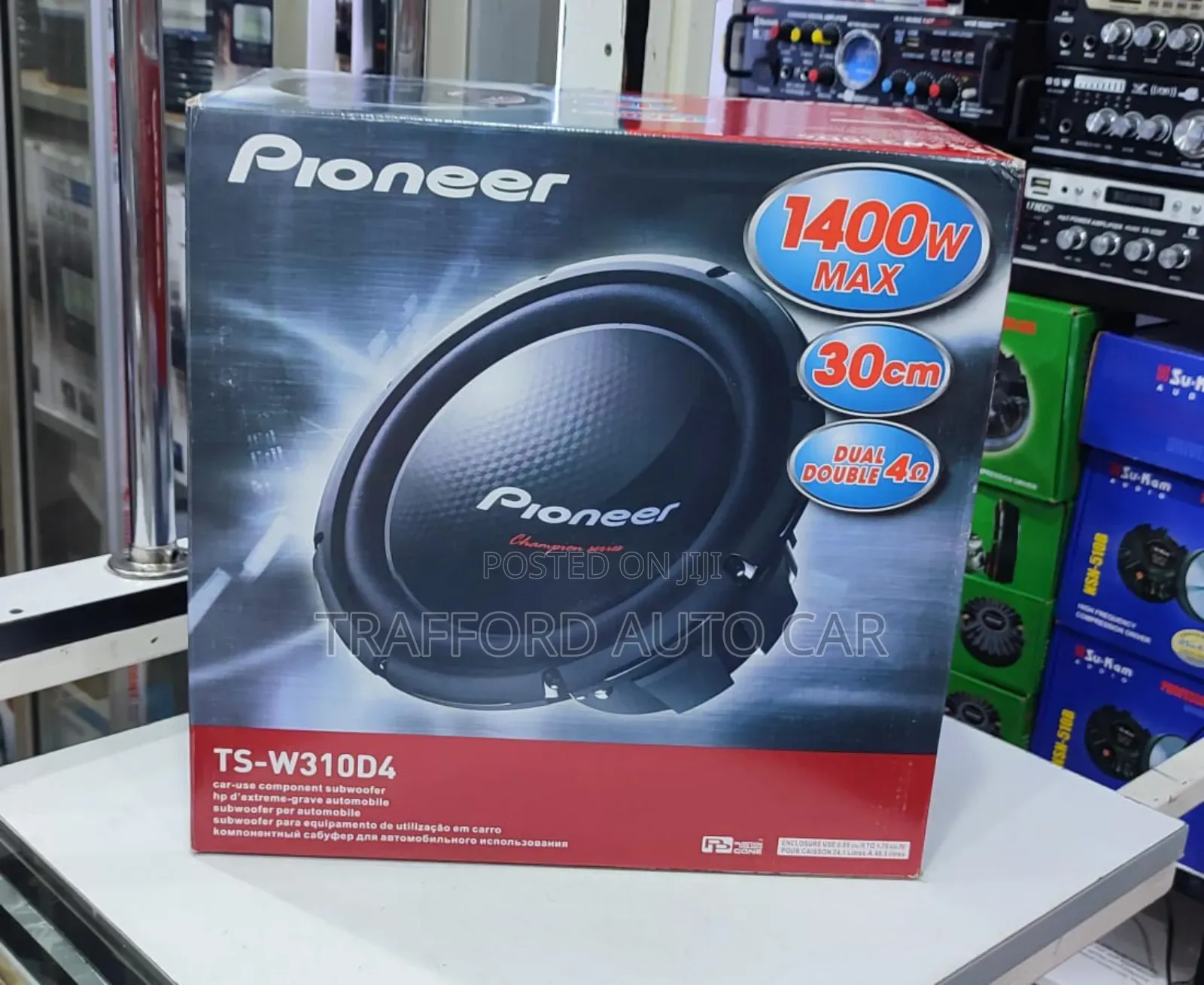 Pioneer Double Coil Bass Speakers