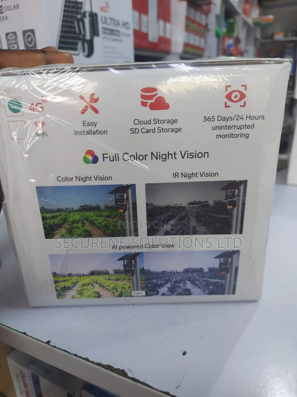 6mp Cofe 4g Dual Lens Solar Ptz Camera, Model Cf-4g-ptsl24-a-dl.