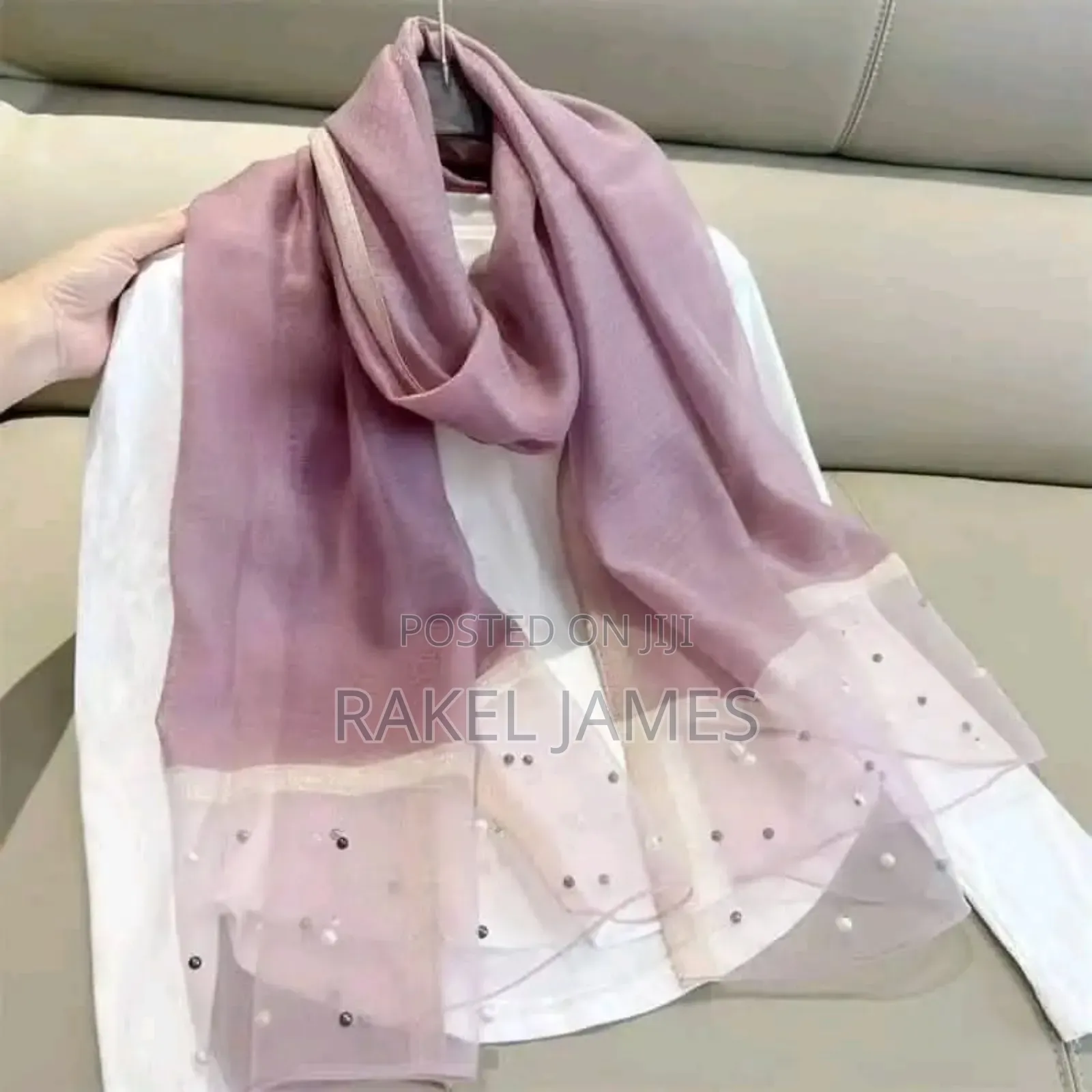 Navy Blue Scarf