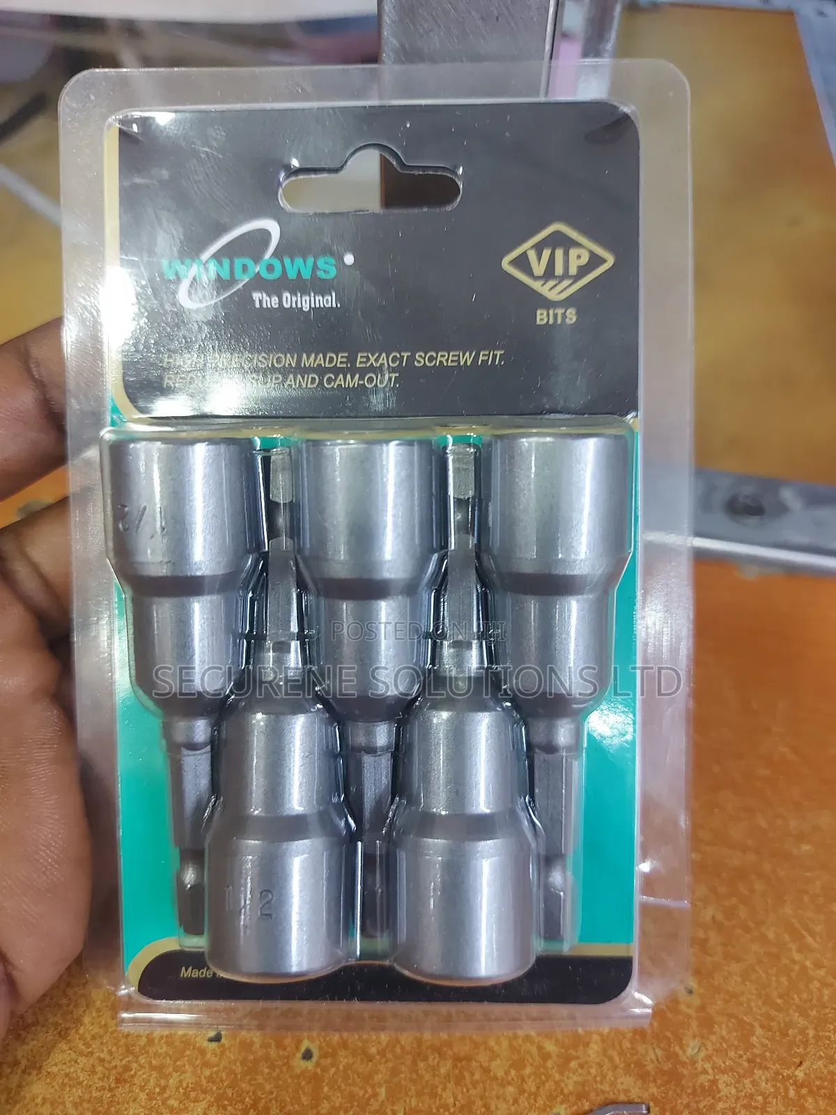 1/2 Set Of 5 Magnetic Nut Setters