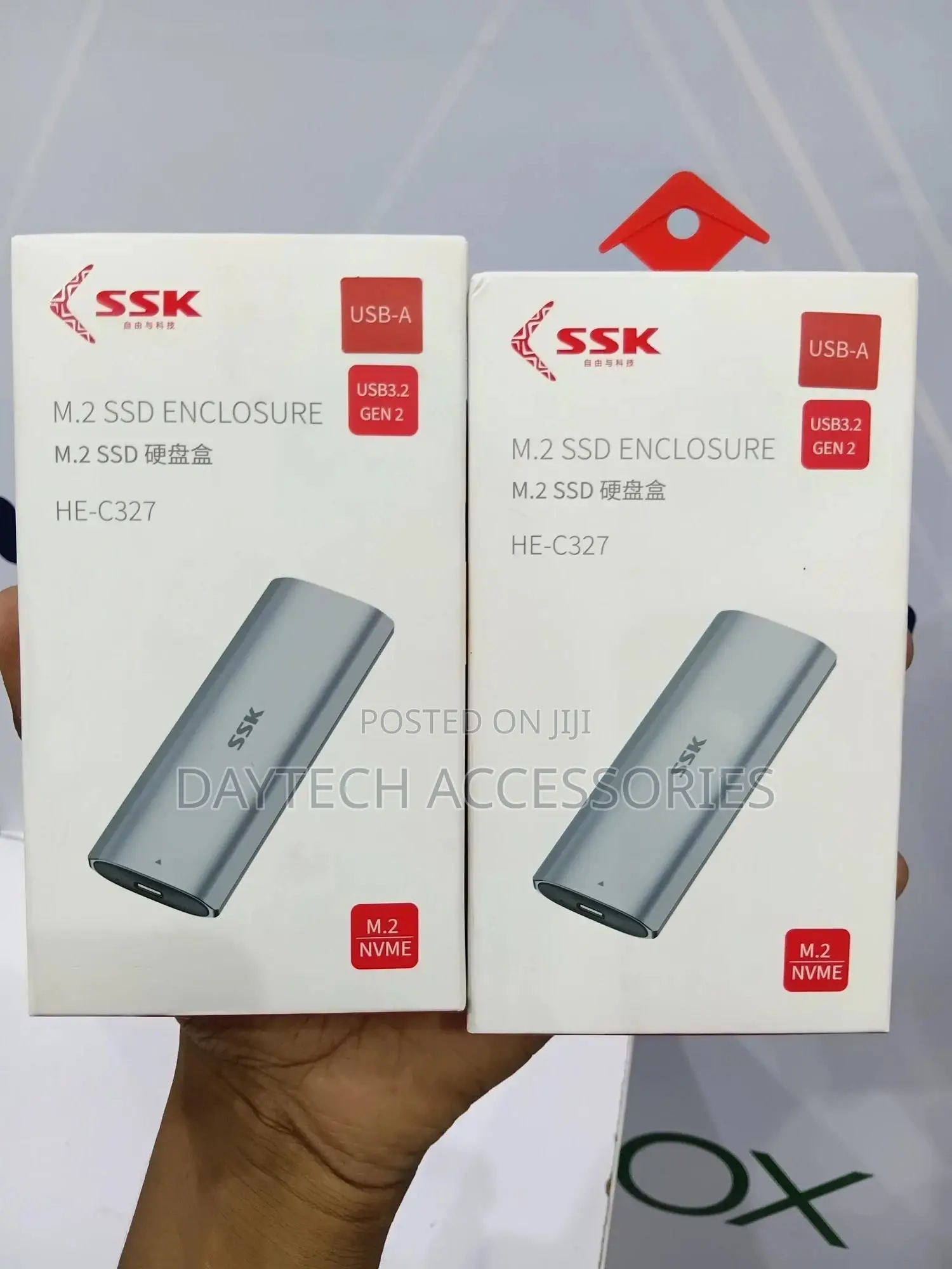 SSK Aluminum M.2 Nvme SSD Enclosure Adapter Usb 3.1 Gen 2 (10 Gbps)