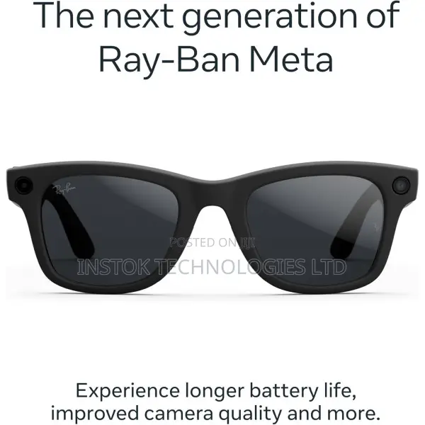 Meta Quest Ray-ban Wayfarer Ai Glasses Gen 2 Blackblack/Polar Gradient