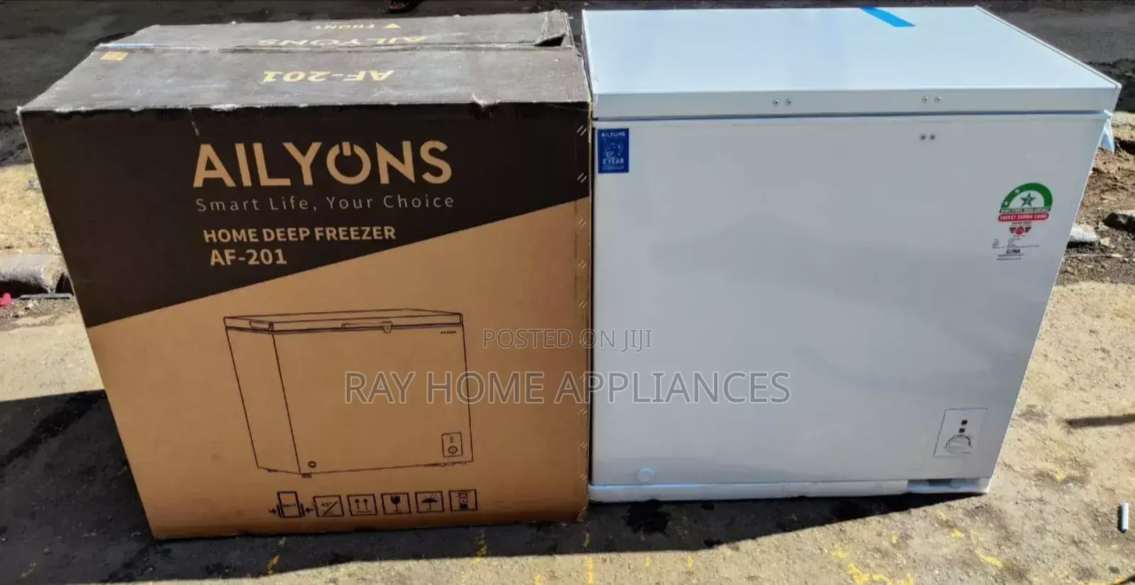 Ailyons Deep Freezer 200litres