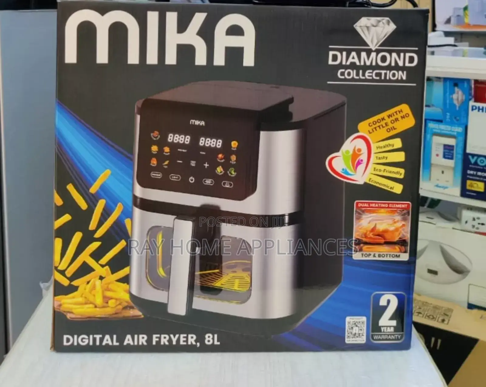 Mika 8litres Airfryer
