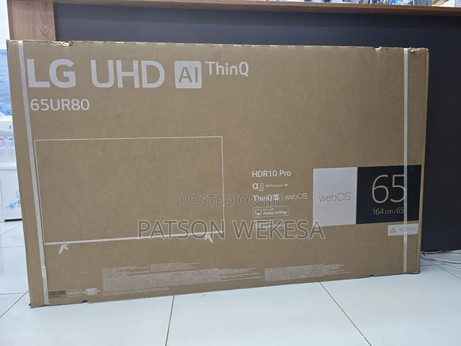 Lg 65 Inch 65ur80 Smart Uhd Tv 65ur8006