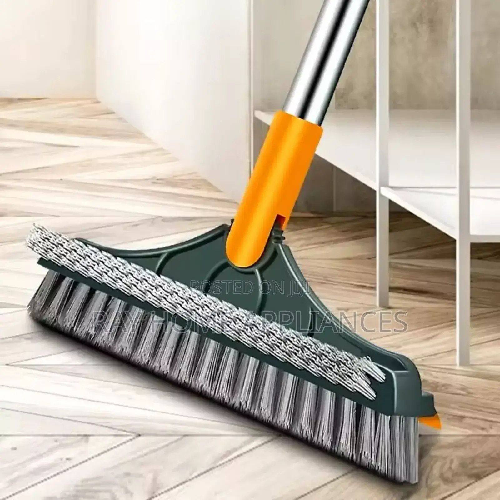 3in1 Magic Floor Scrub/Broom Long Handle Household Cleaning Brush