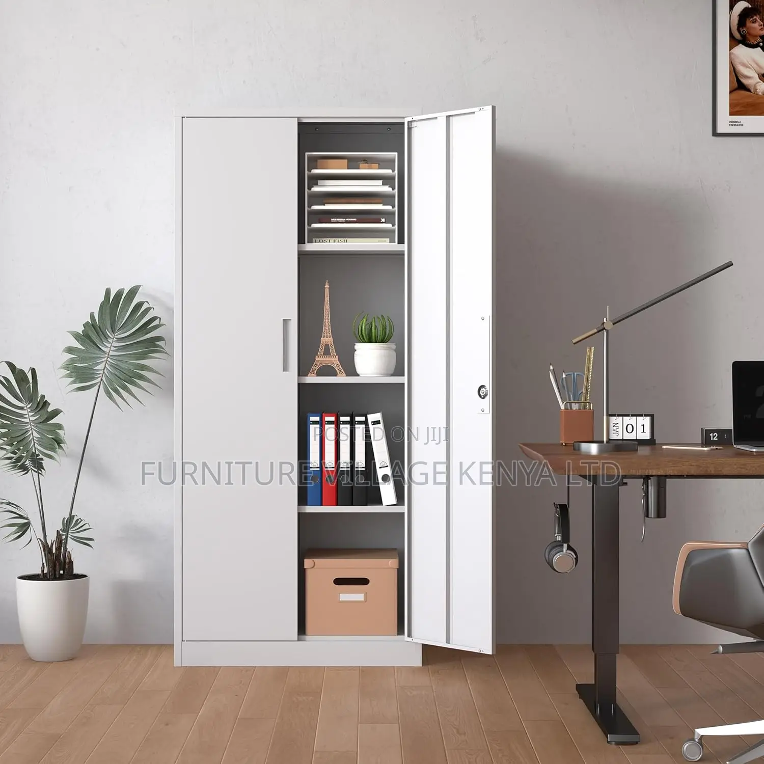2 Door Metal Storage Cabinet