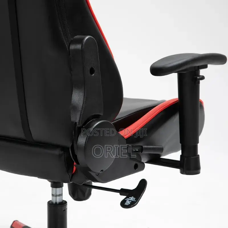 Modern Gaming Chair : Executive Classic Red Gamers Streaming Chair