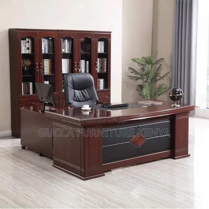 1.6 Meters Executive Mahogany Boss Table