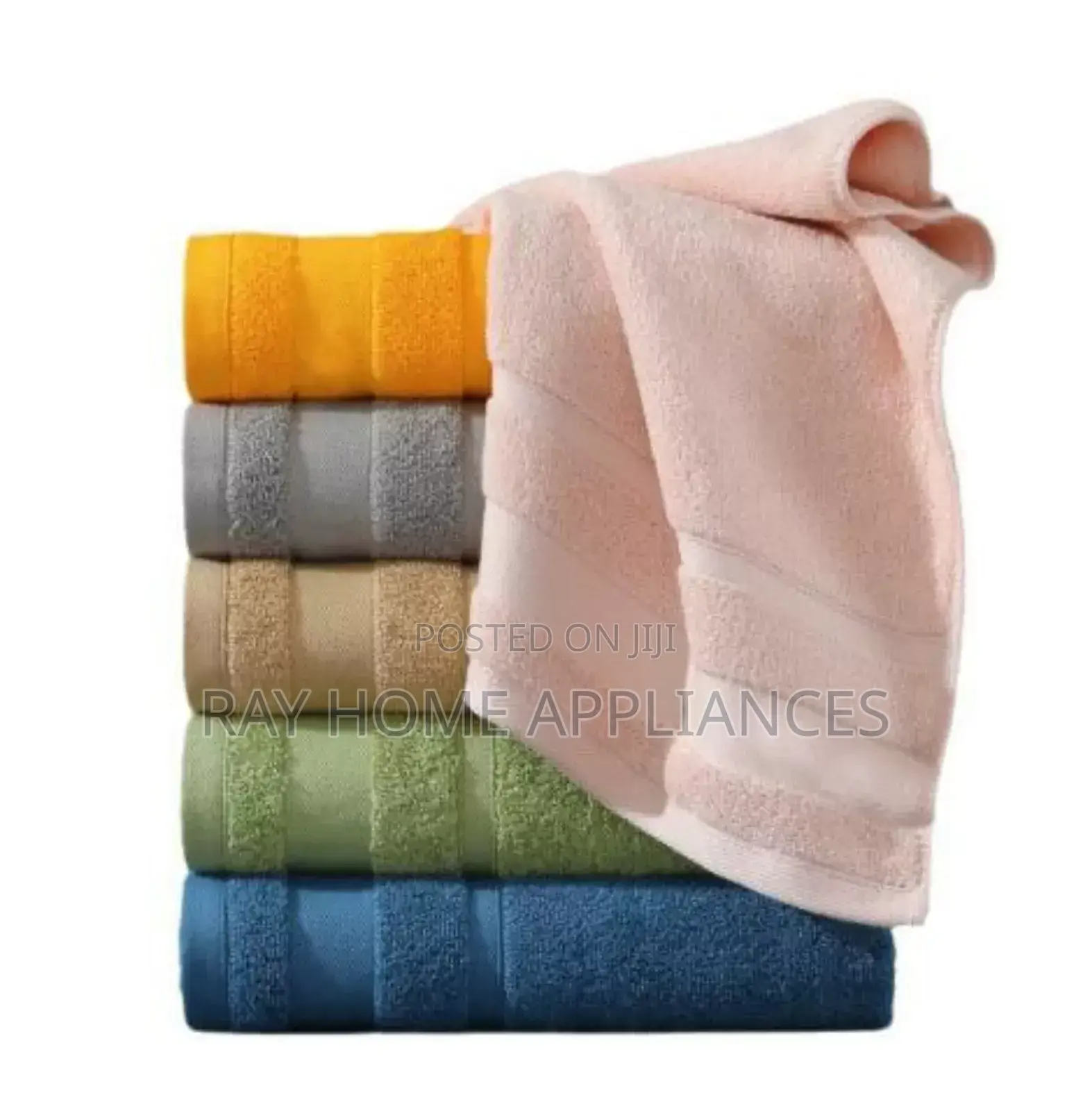 3pcs Bath Towel Set 100% Cotton Sizes 70*140cm,74*33cm,34*34cm