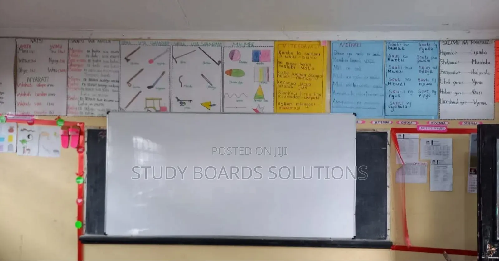 Smooth Dry-Erase Magnetic Whiteboard 8ftx4ft for Elementary School