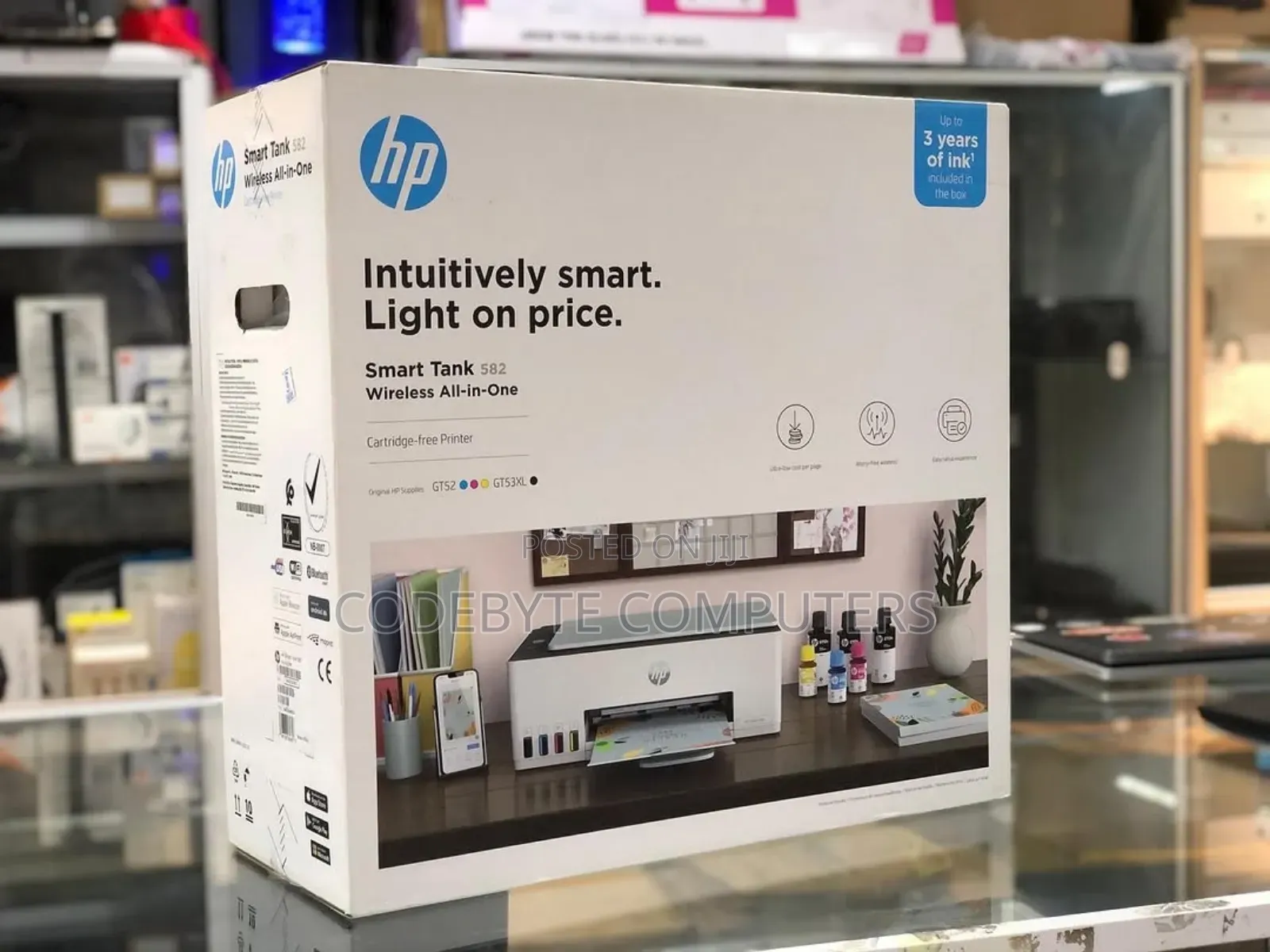 Hp Smart Tank 582 All-in-one Wireless Printer