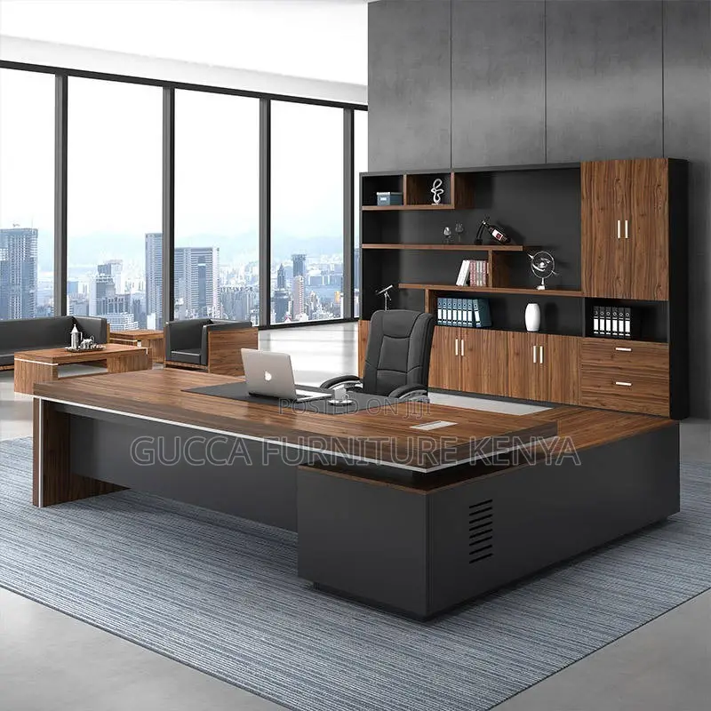 1.8m Executive Boss L-shaped Office Desk