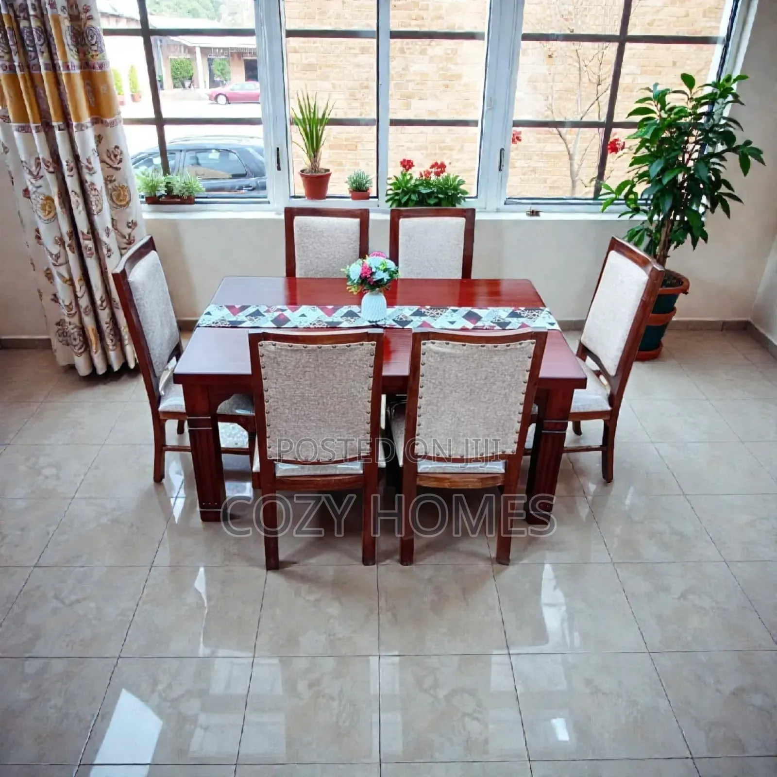 Dining Table, a Regal 6 Seater Dining Table