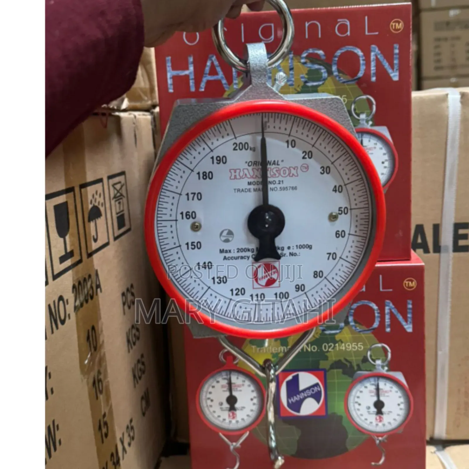 200kg Hanging Dial Scale