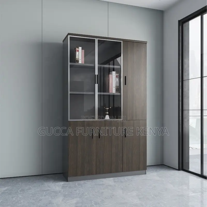 3-doors Wooden Office Filling Cabinet